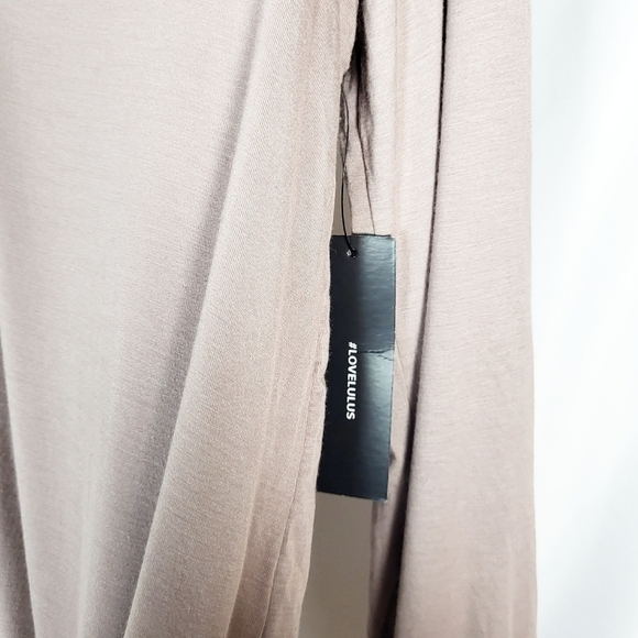 LULUS Glory of Love Taupe Shift Dress - Picture 6 of 6